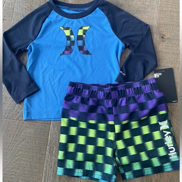 Hurley Baby Boy Swim Set - Picture 1 of 1